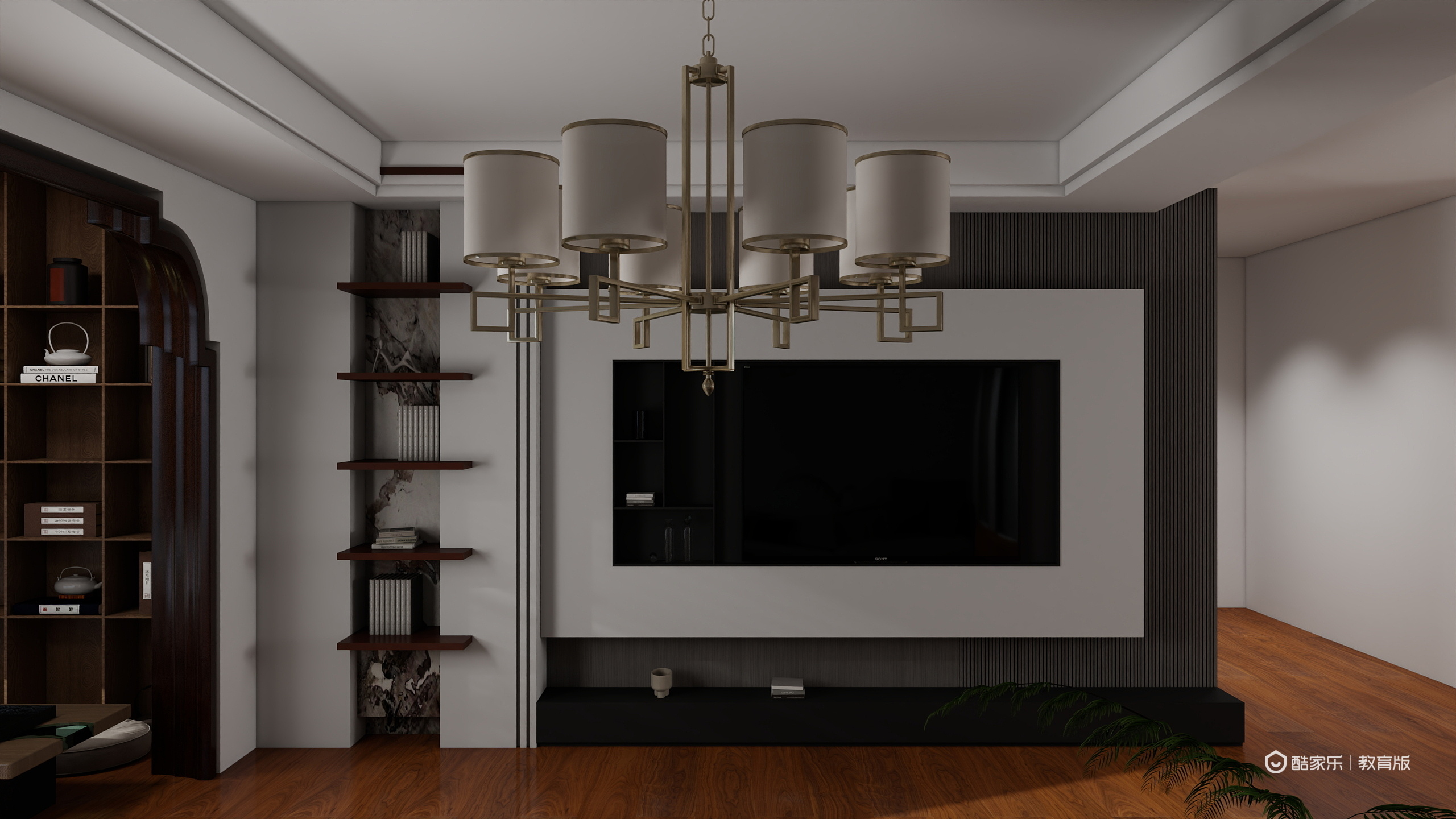 李张宁-广西信息职业技术学院-李张宁装修效果图