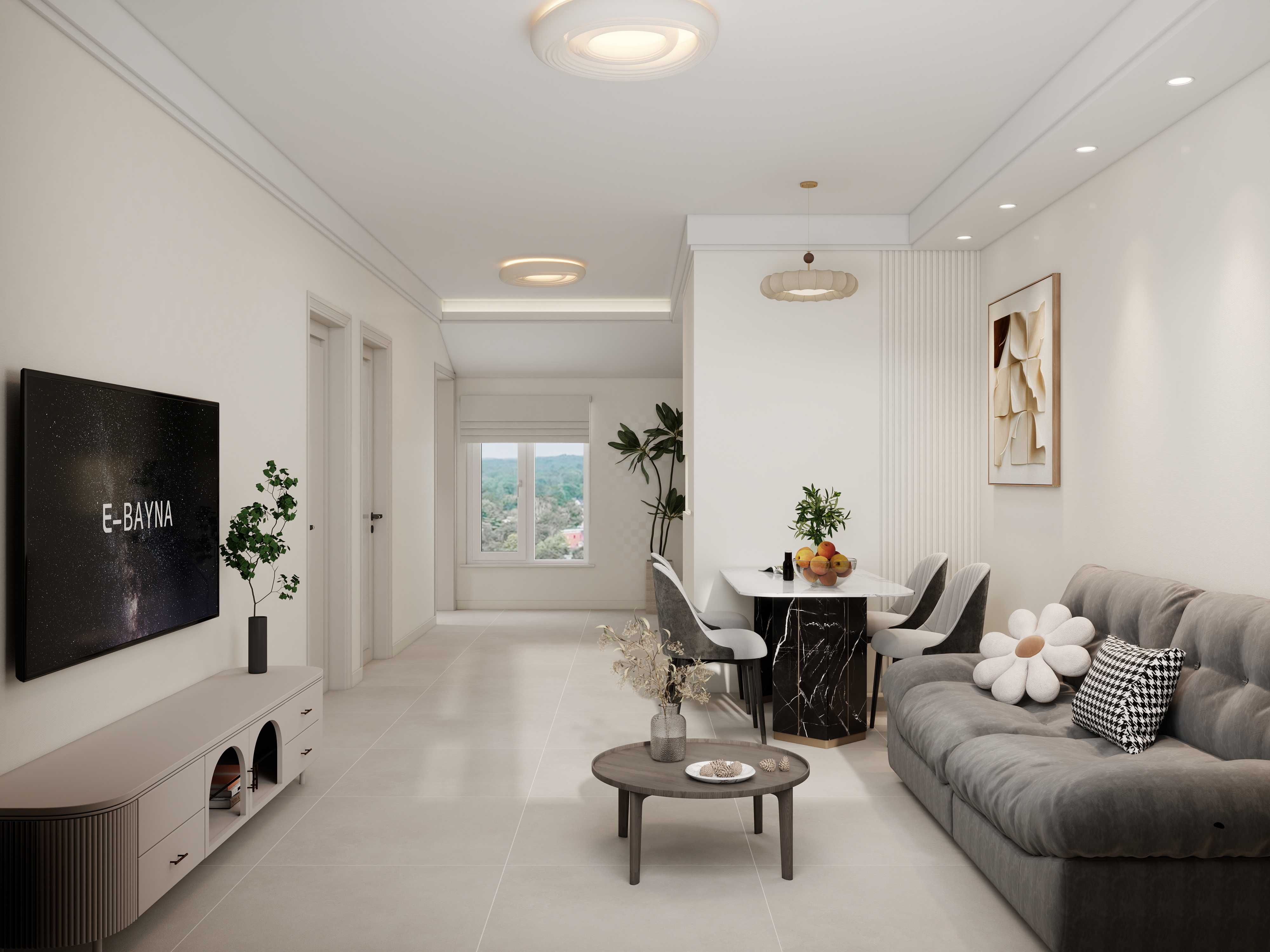 设计师石宏月-中海橡树园现代简约风-装修设计方案