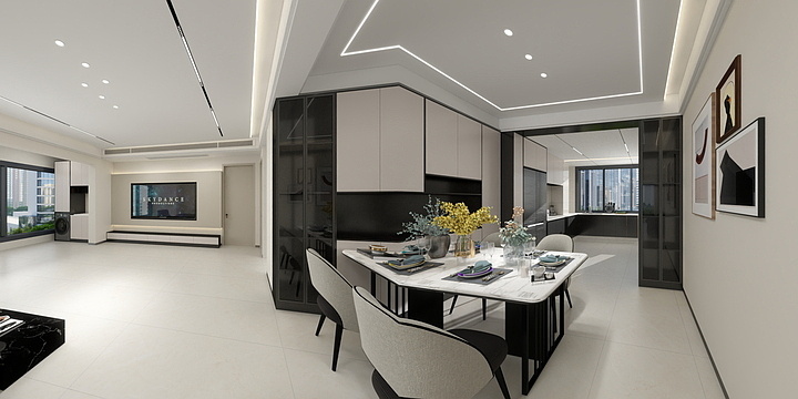 猛子BMmZ-清漪园3栋140平-装修设计方案