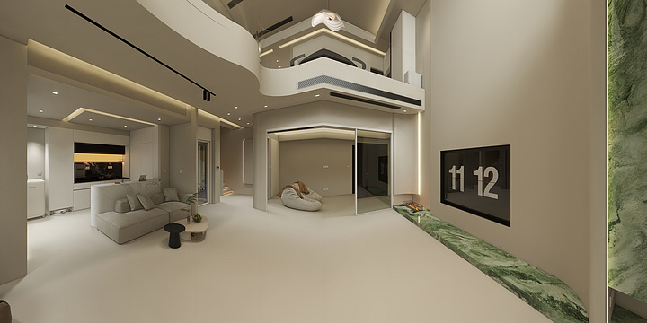 肆海設計-大飞老师-颐和上院-A9.4效果图--装修设计方案