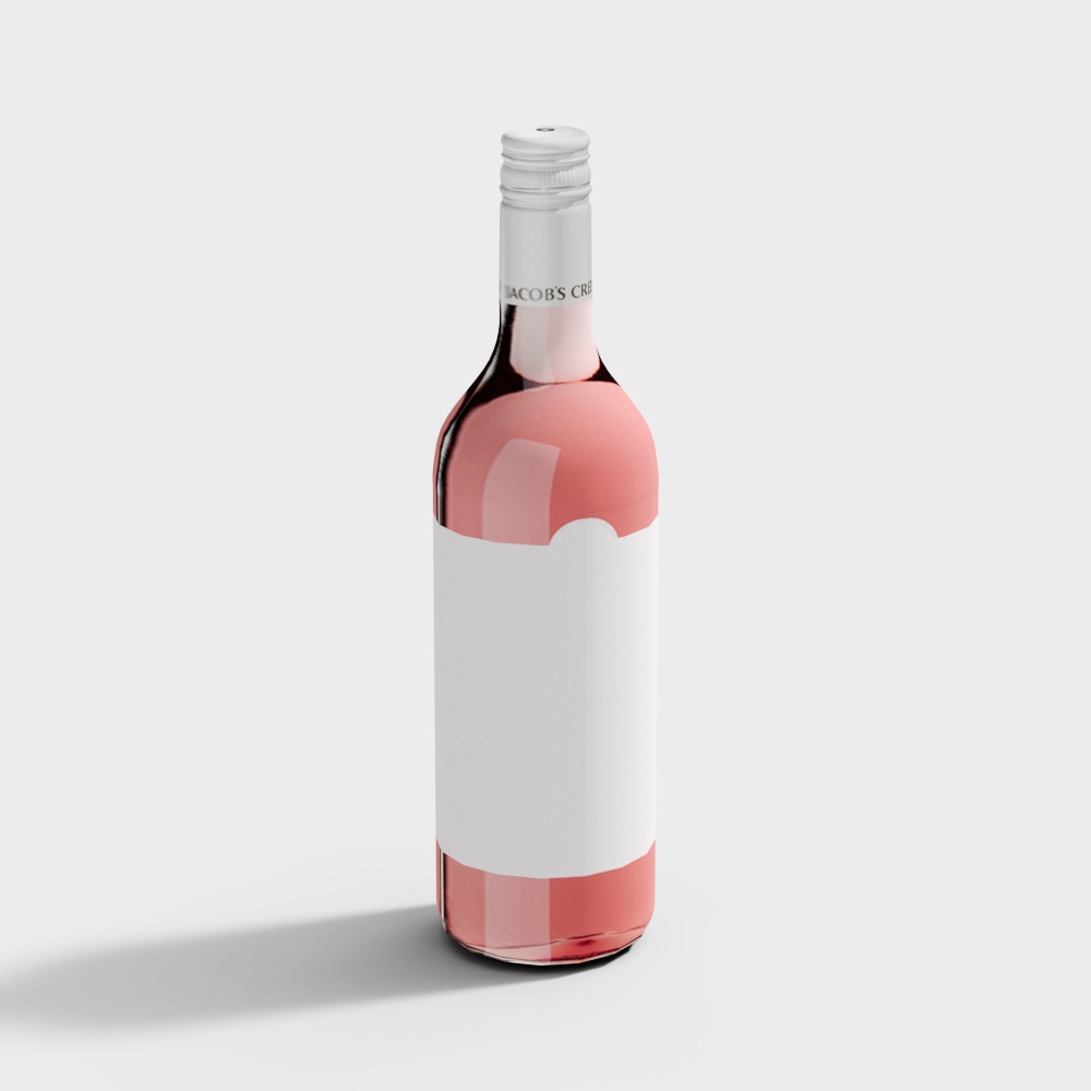 洋酒 -无logo   3D模型