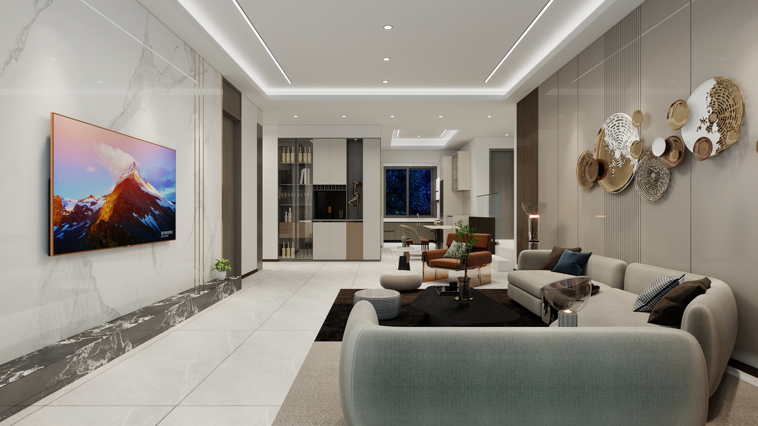 厚道海旭-三隆世纪城装修效果图