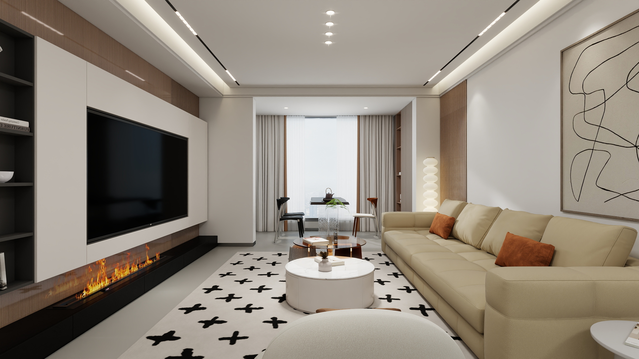 高合-114㎡3室-装修设计方案