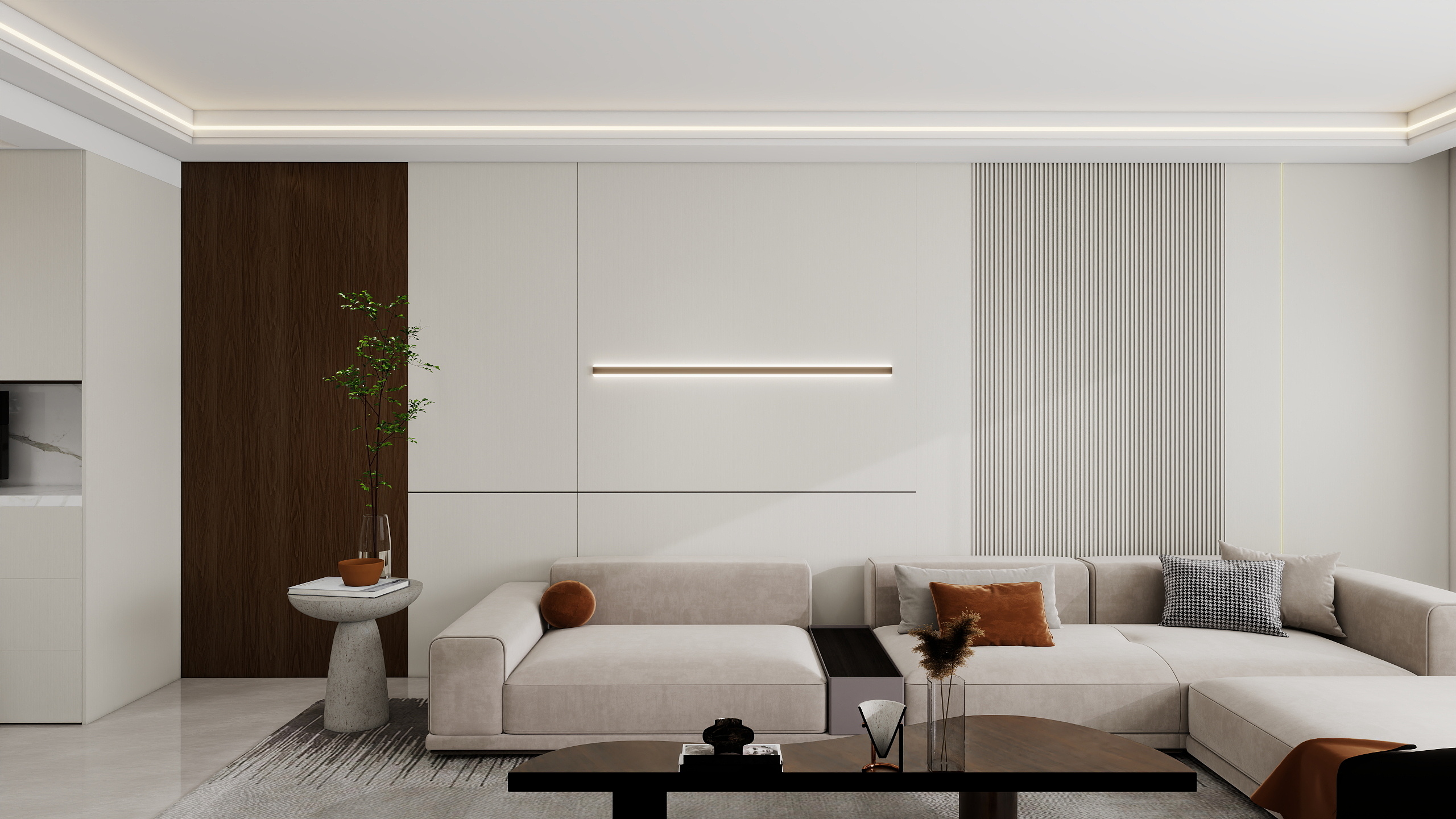 内蒙古城南装修有限公司-永泰城御景-简约从心-装修设计方案