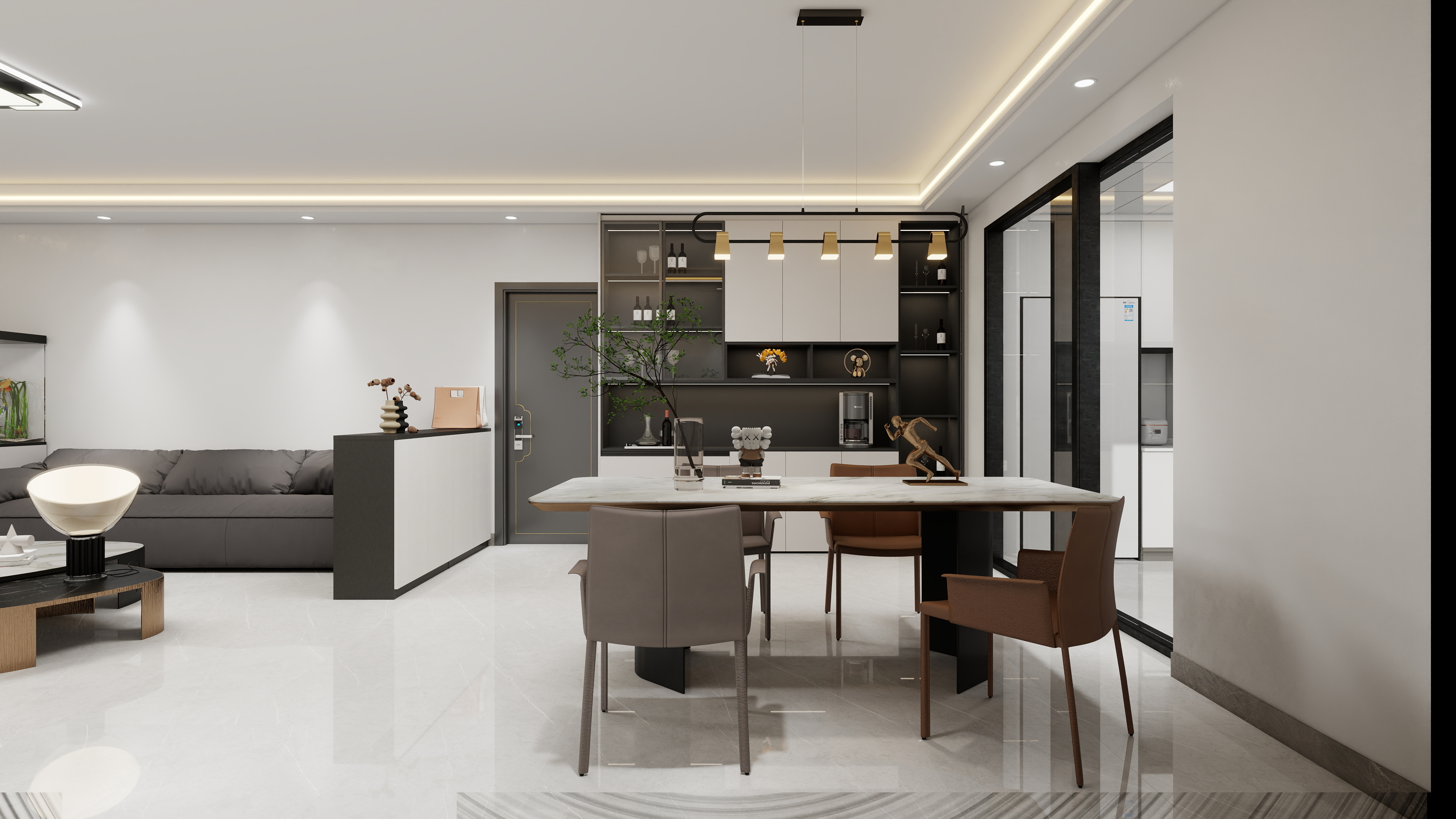 彧KwbZ-橱柜大华锦绣华府-装修设计方案