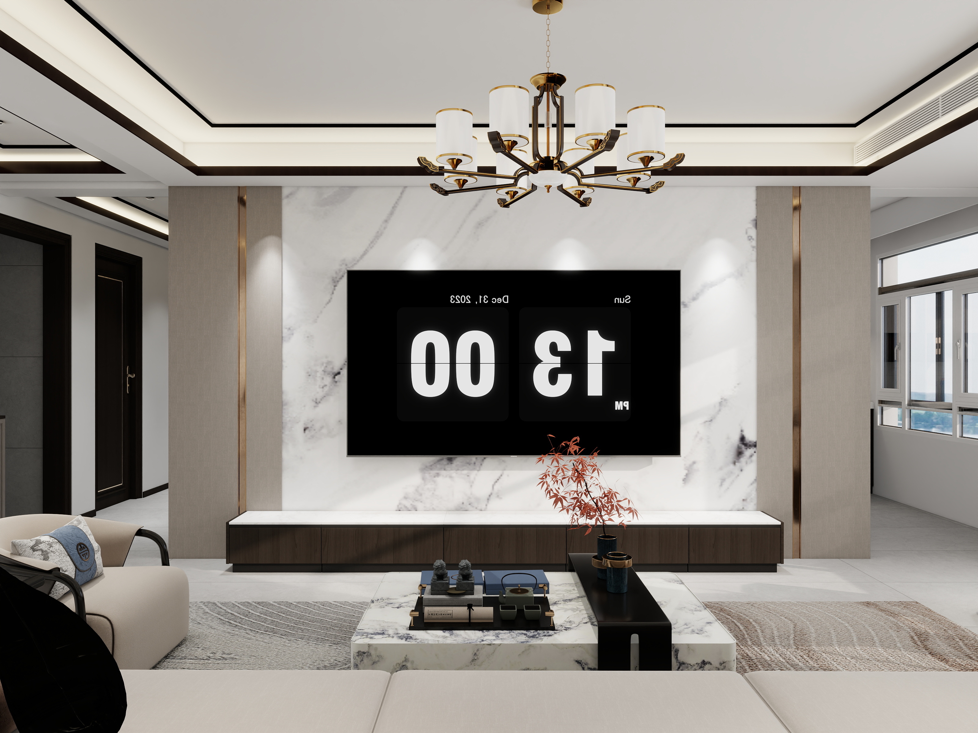 依若萱-海成御园170新中式 -装修设计方案