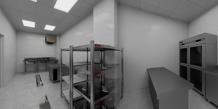 甘寅-绿智食堂-装修设计方案