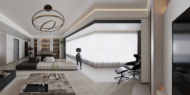 臻浩装饰kRaL-时代明珠-装修设计方案