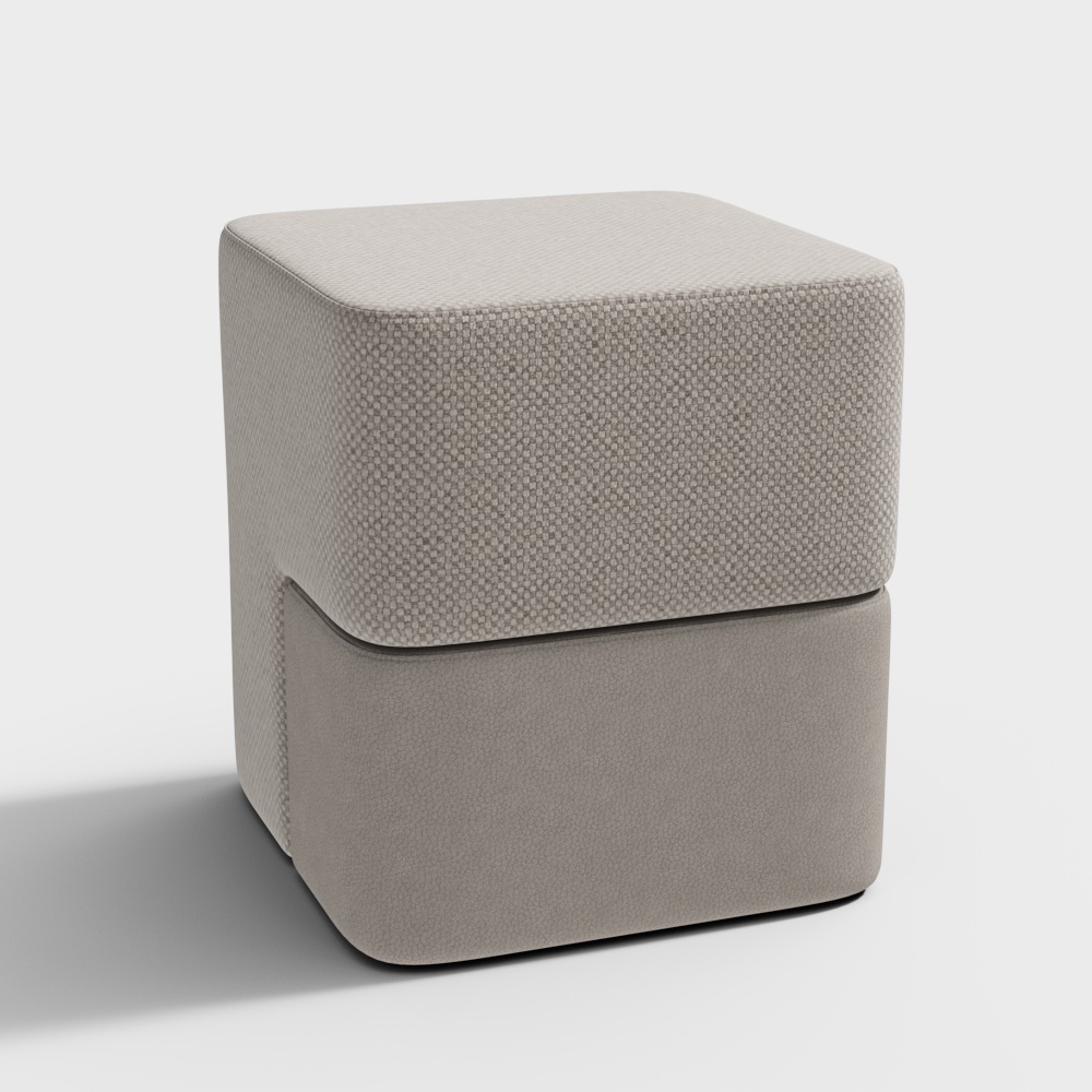 现代简约小凳子3D模型