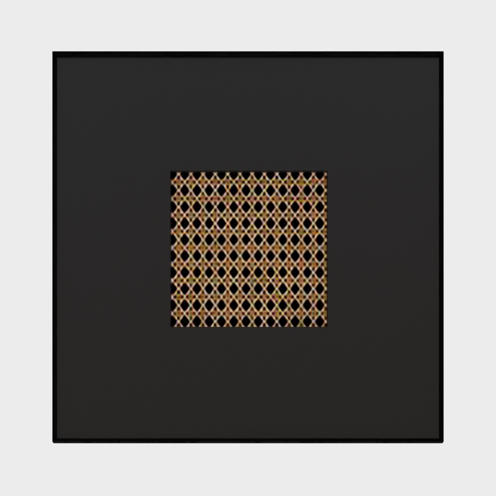 意式极简装饰挂画3D模型