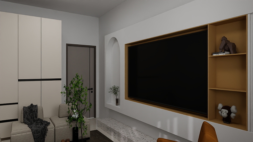 Q先生~小曲-自由-装修设计方案