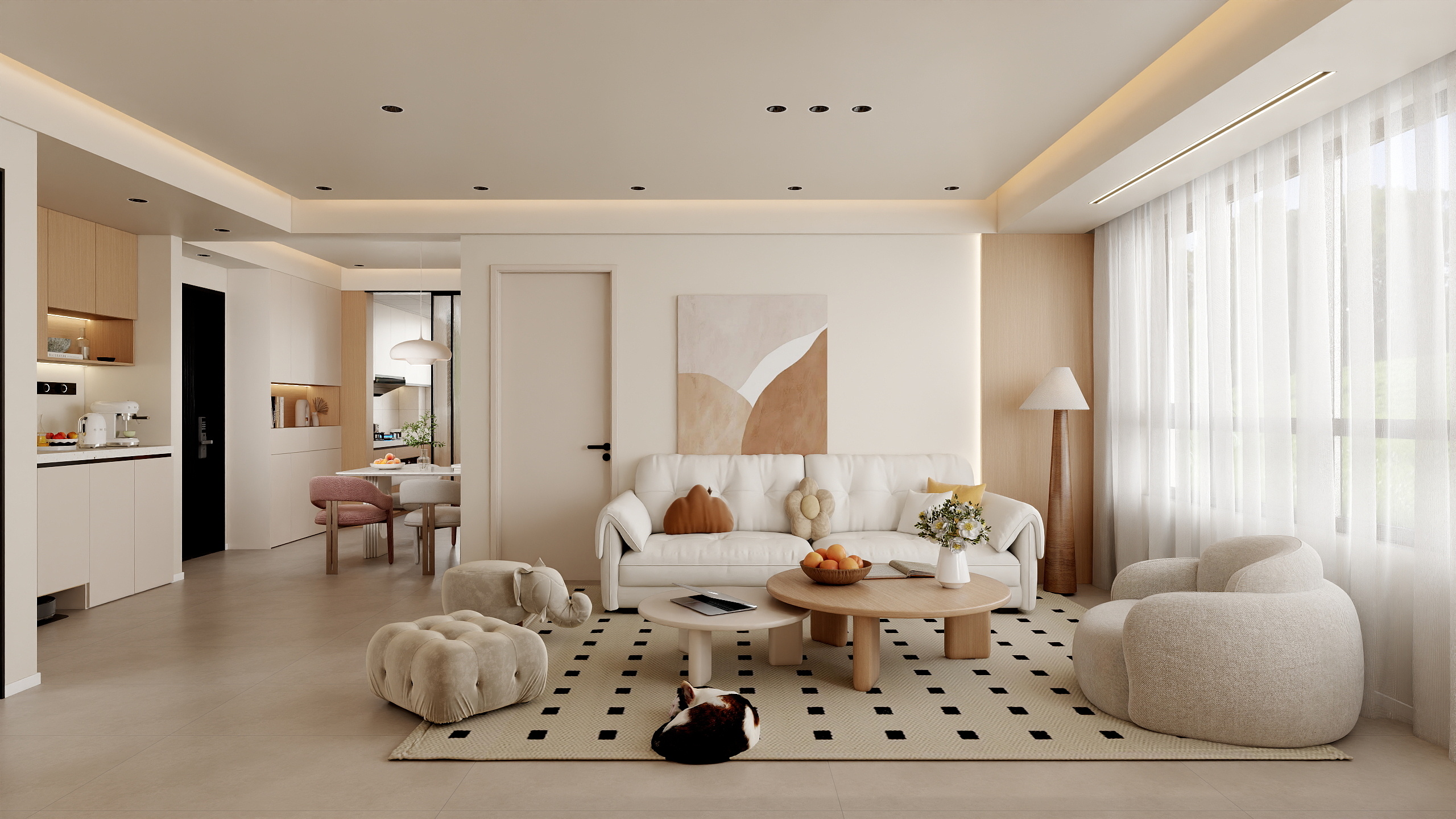 装修设计帮-103㎡3室-装修设计方案