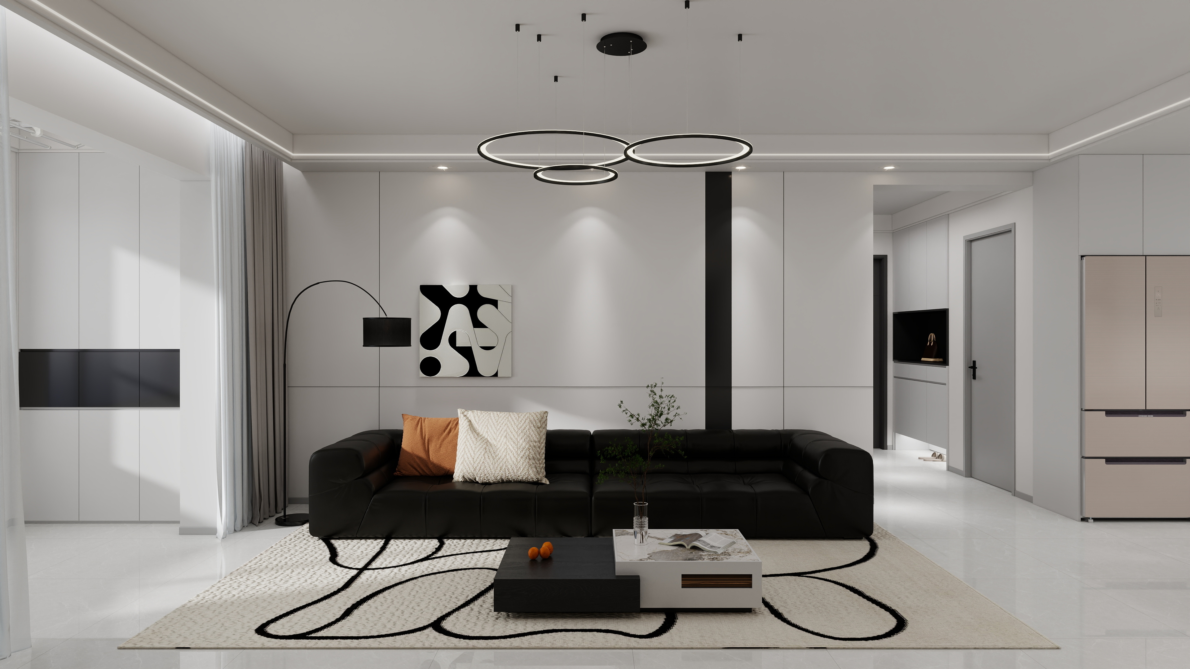 水清竹*-*周一-白塘口艺苑6*-装修设计方案