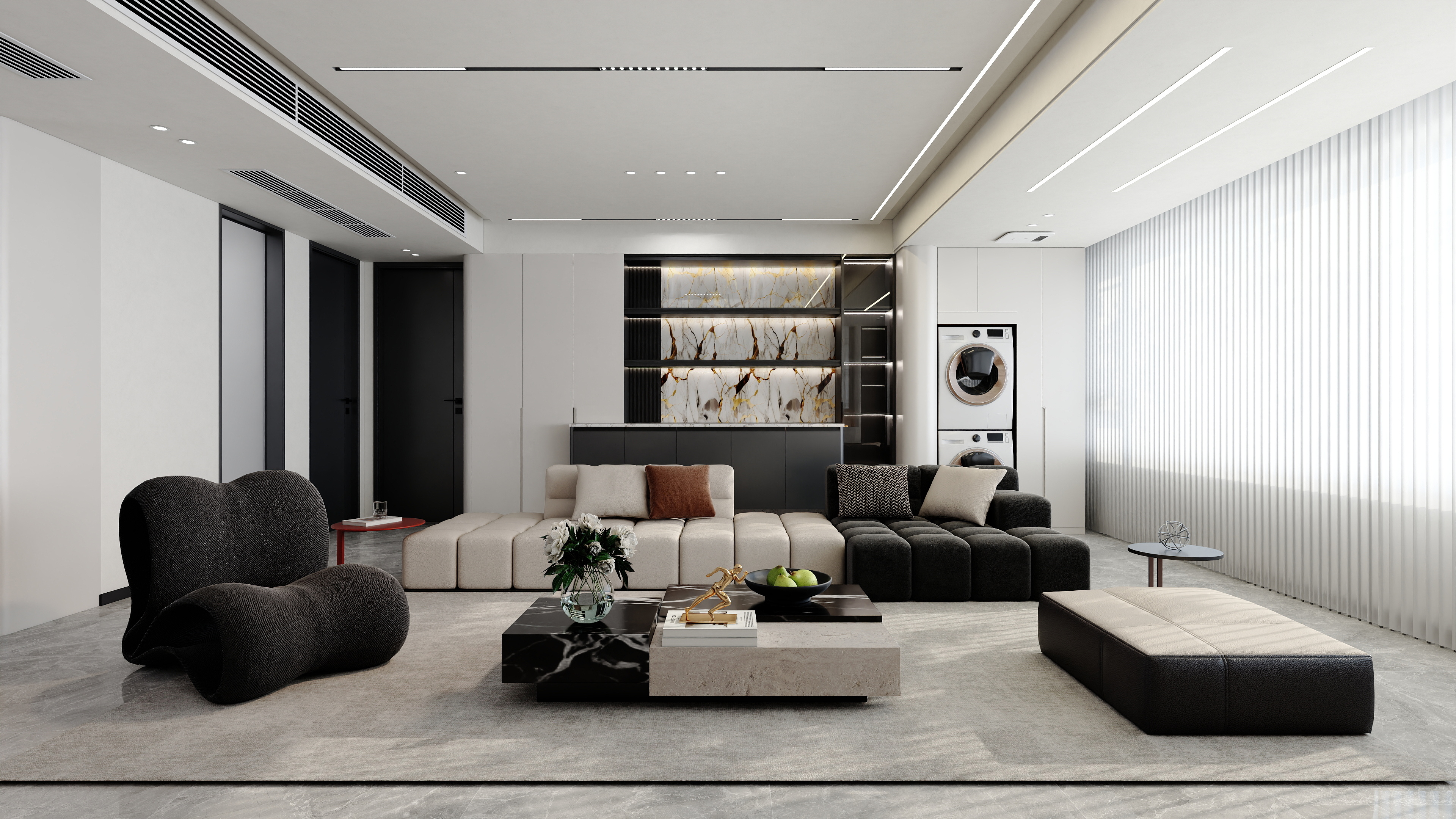 湯丨全案设计施工-6#1-501 141㎡-装修设计方案