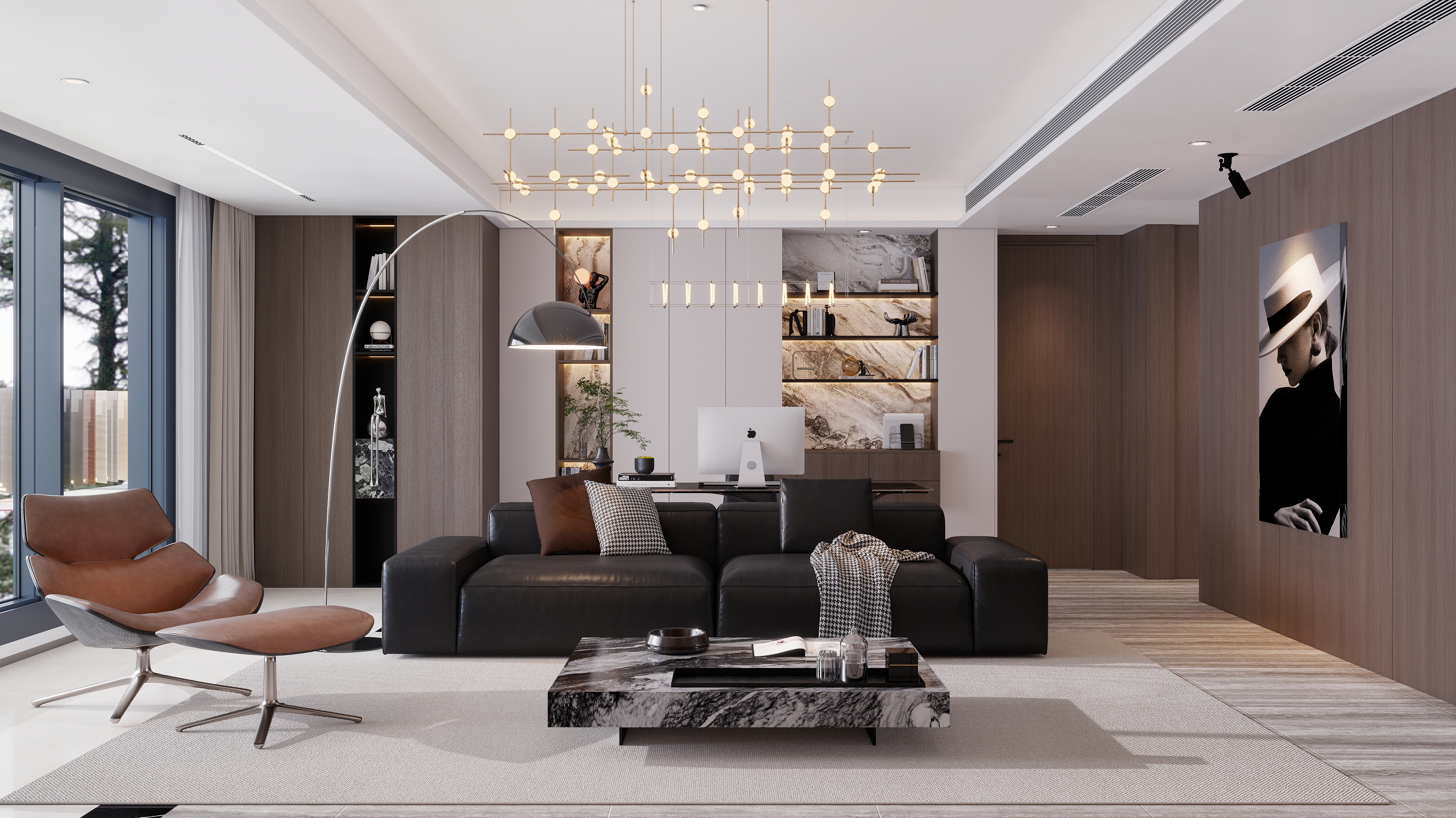 luci效果图呈现-凤凰壹品143户型-装修设计方案