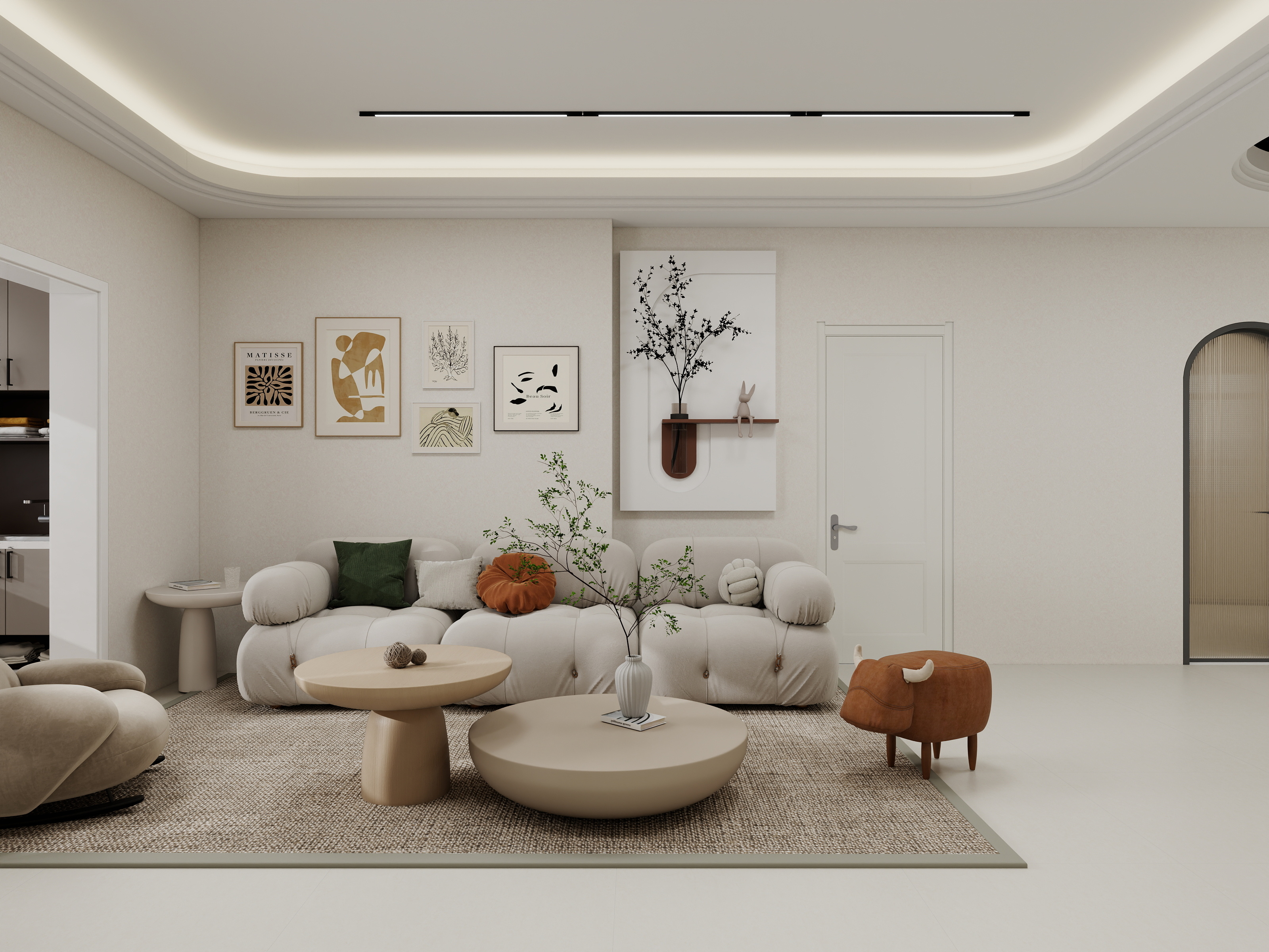 RS设计-欣然南溪A区-奶油风-装修设计方案