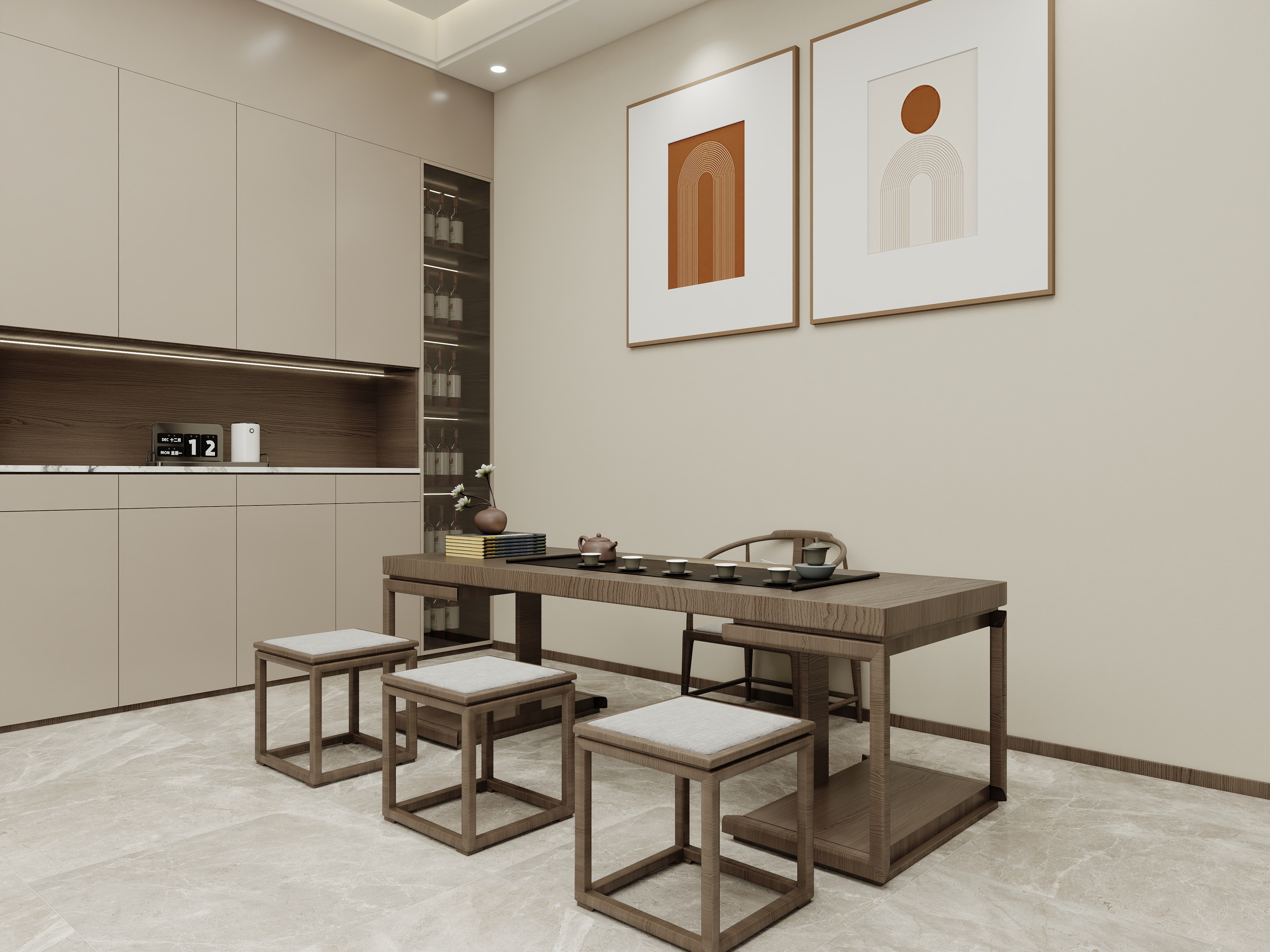 壹诺设计工作室-自建房改造装修效果图