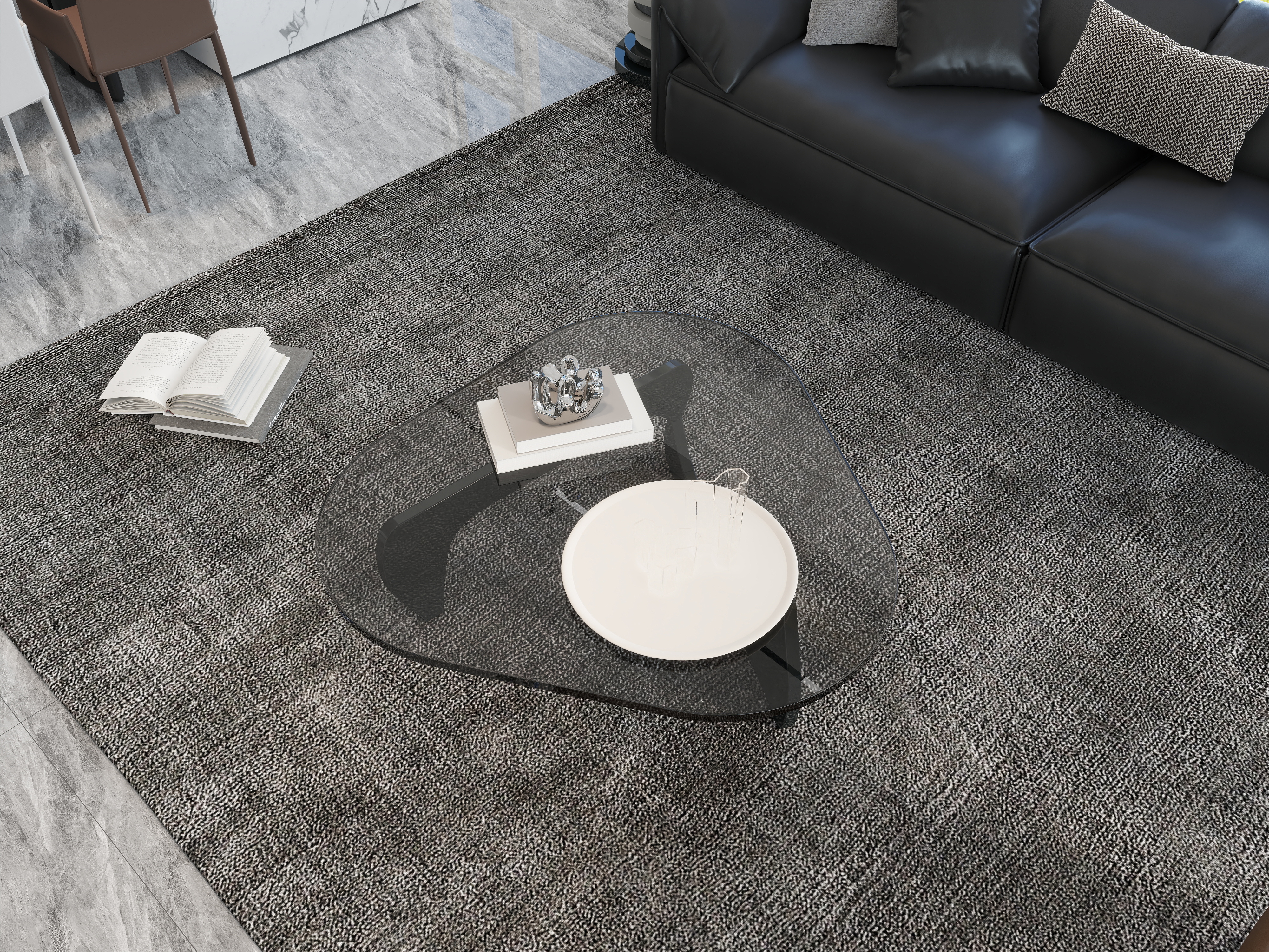 艺雅丽-149平极简轻奢 装修效果图