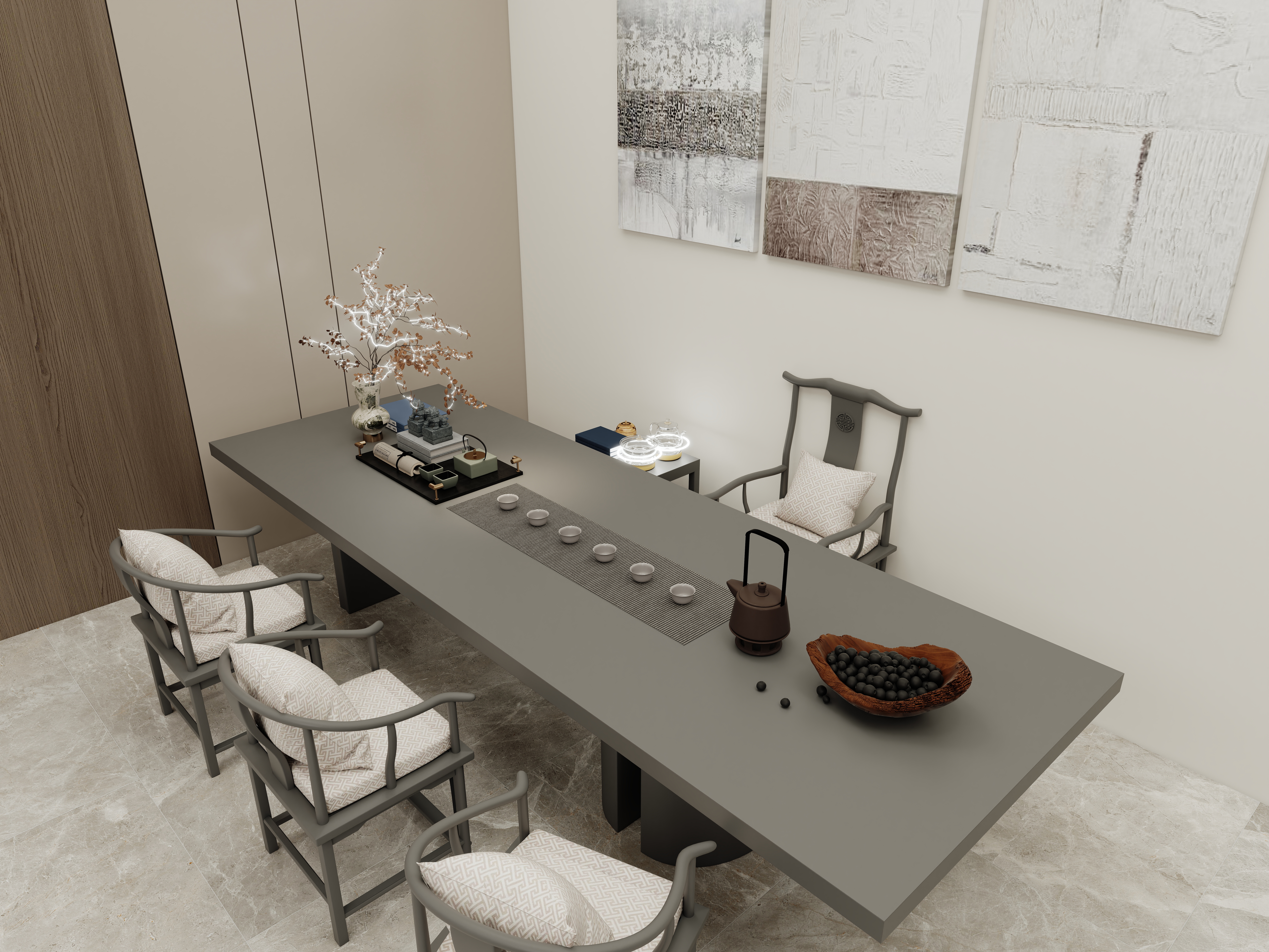 壹诺设计工作室-自建房 装修效果图