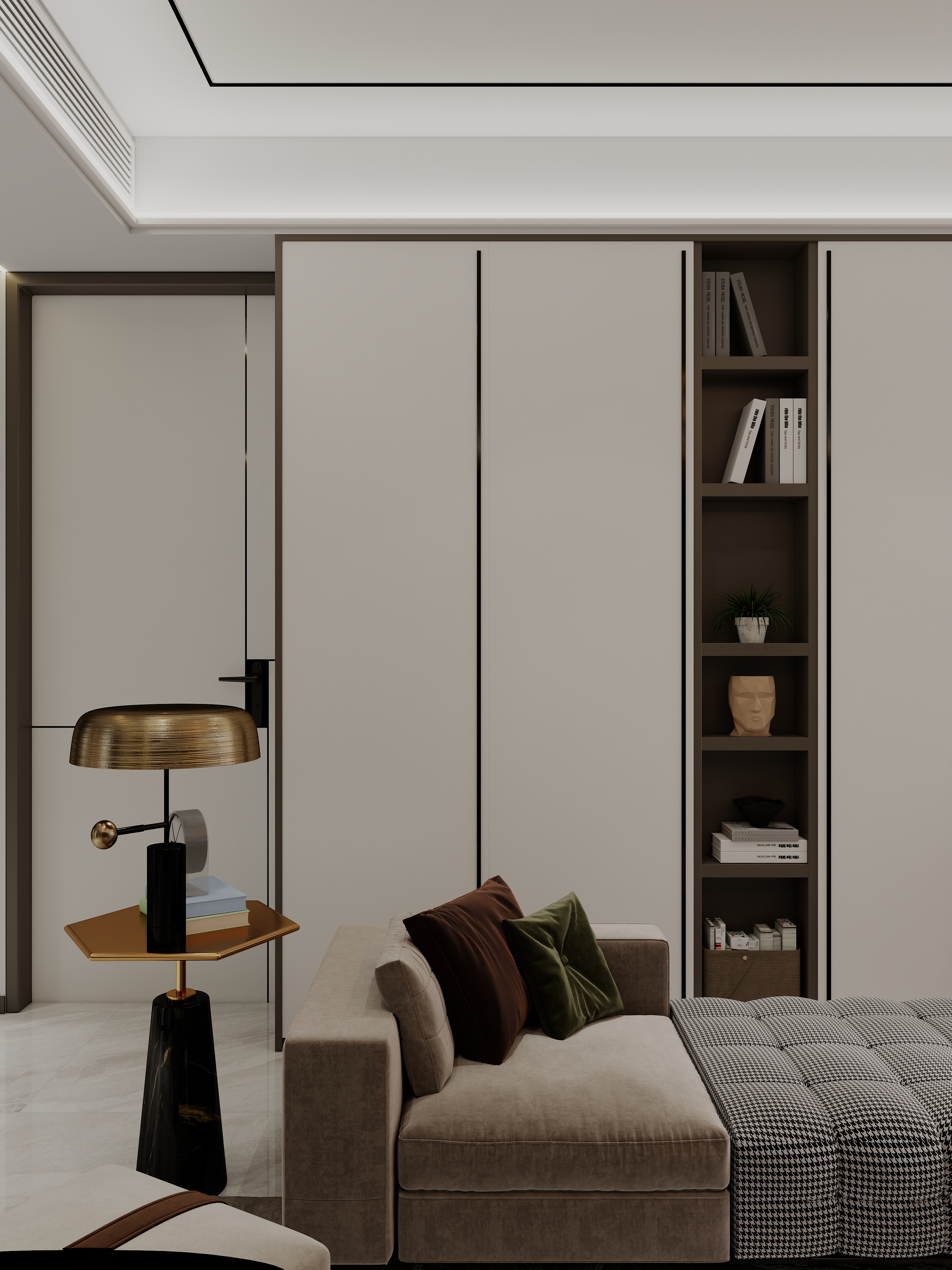 艺雅丽-116平现代简约装修效果图