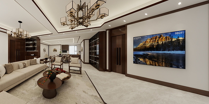 佳诚设计-东方14门市-装修设计方案