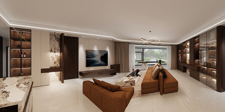 全屋-家居设计-云和悦156㎡4室-装修设计方案