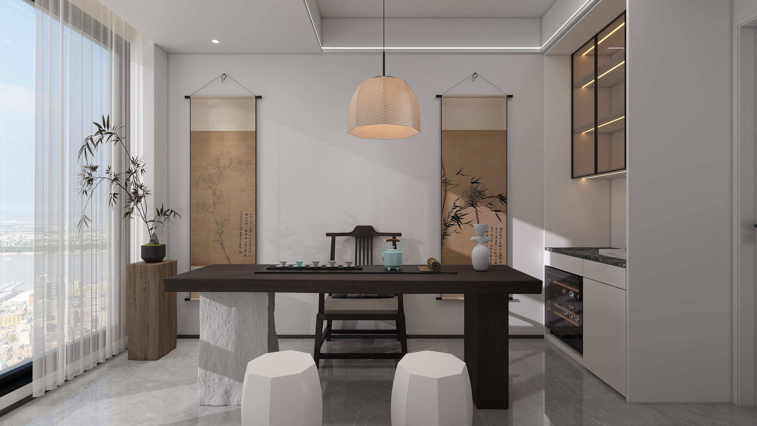 云上I空间设计-溪湖小镇20栋 114㎡ 四房两厅-装修设计方案