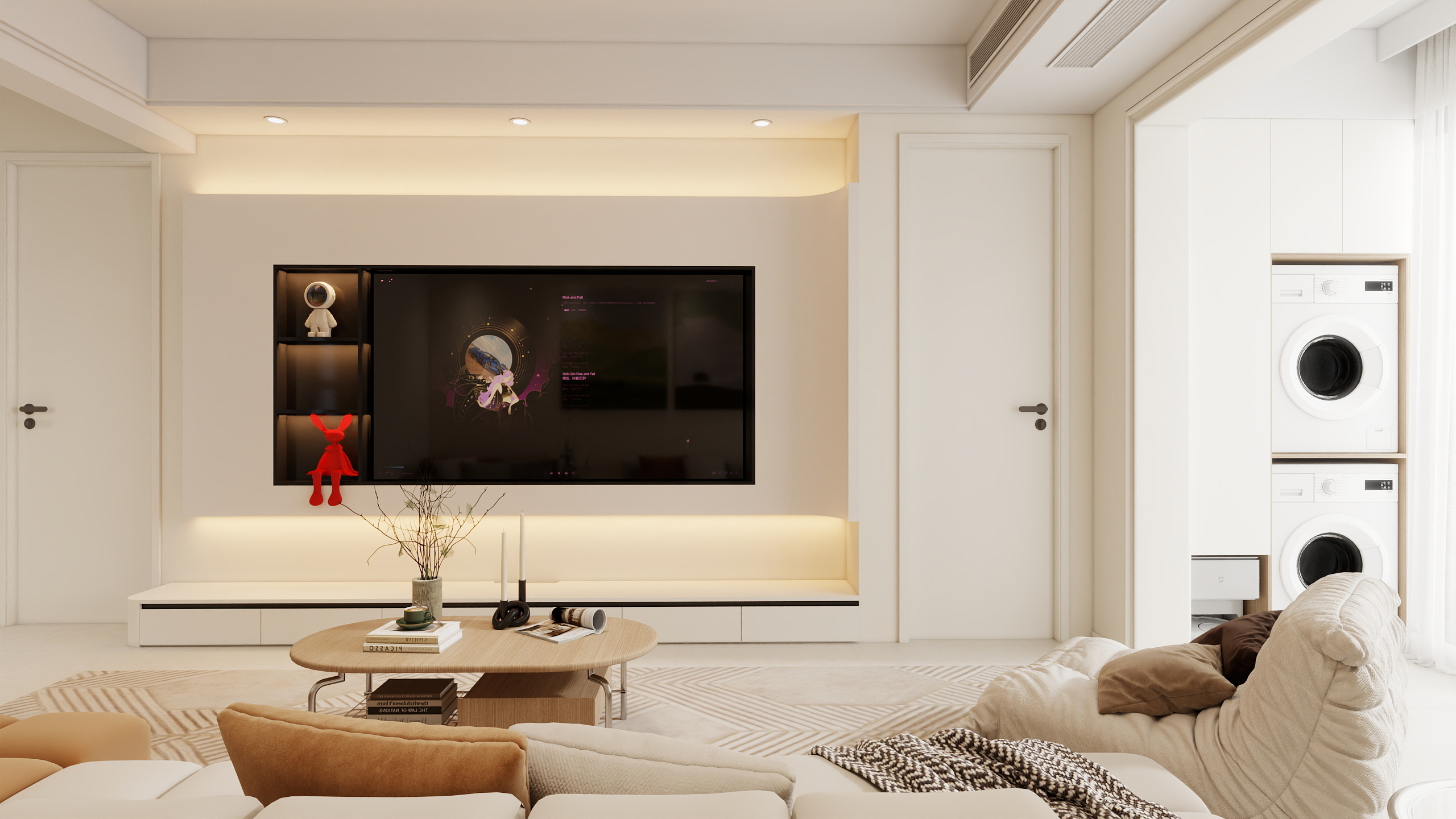 空间设计_自传-85㎡3室-装修设计方案