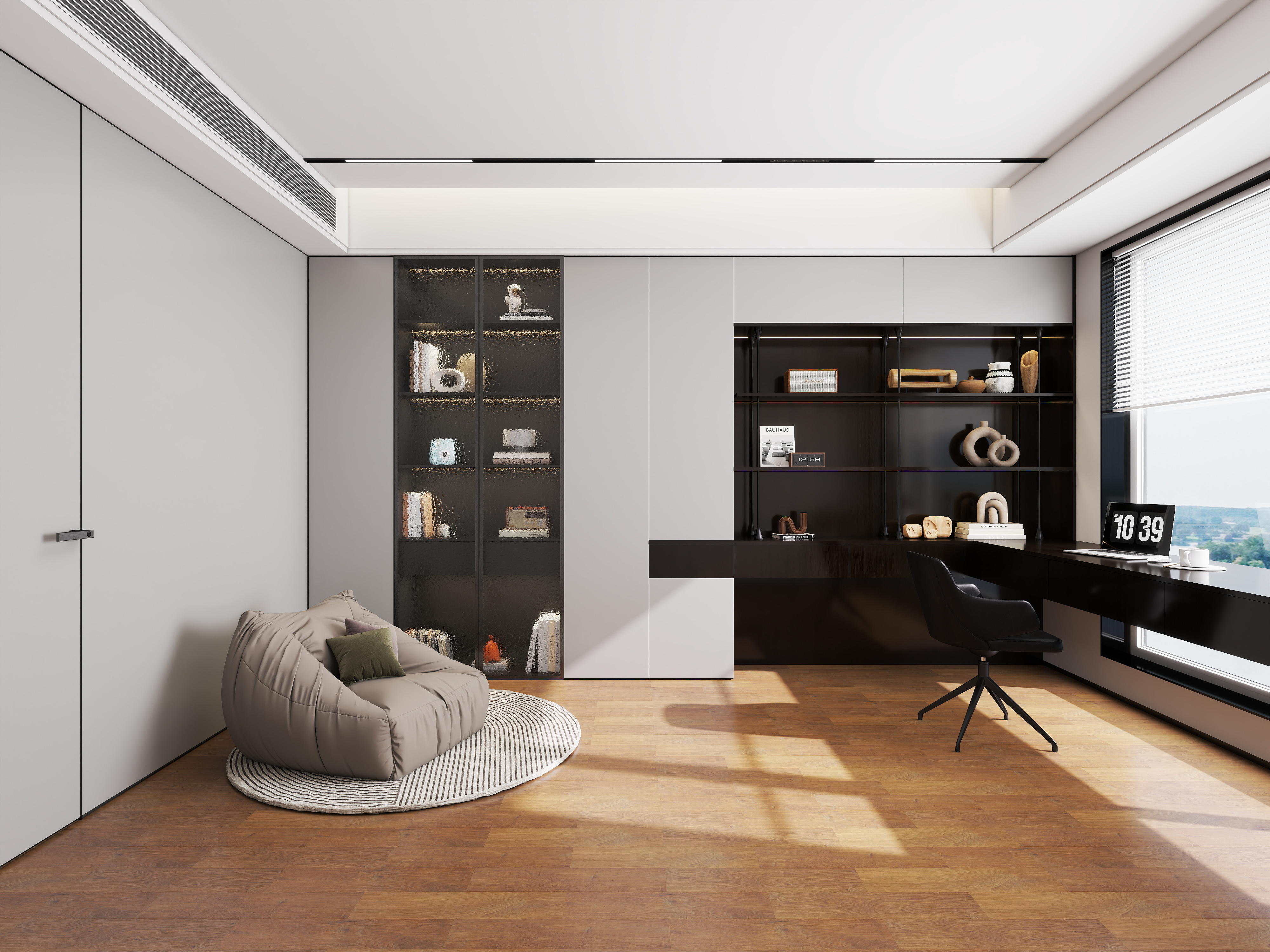 187****3575-现代书房-01-装修设计方案