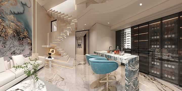 陆拾空间-国贤府-装修设计方案