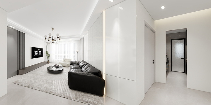 设计施工q-意式极简-装修设计方案