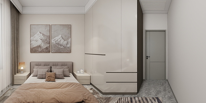 密斯L-鼎观四期洋房-现代简约   设计师：密斯L-装修设计方案