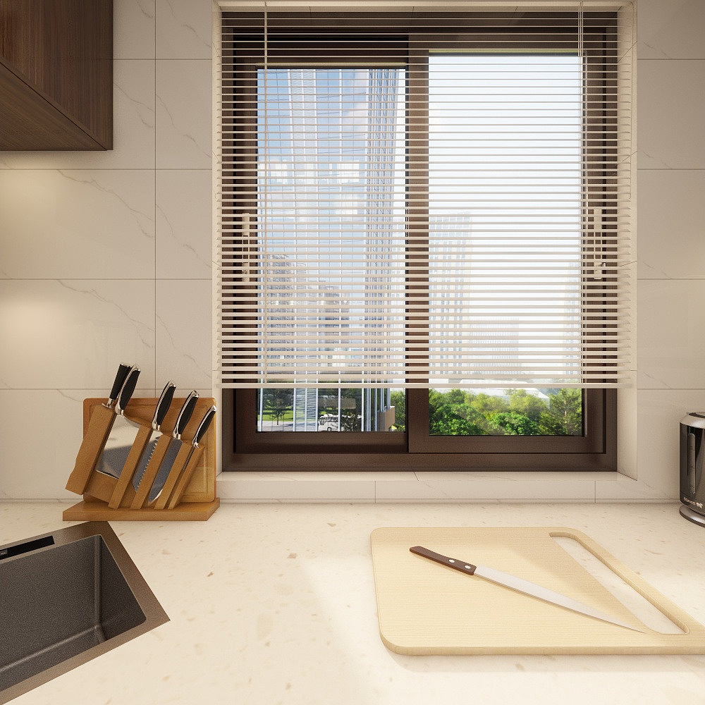 设计师-魏佳朋-外冈祥苑66㎡2室装修效果图