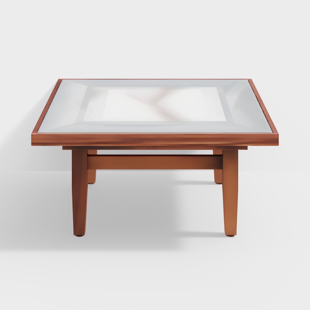 Riana Square coffee table3D模型