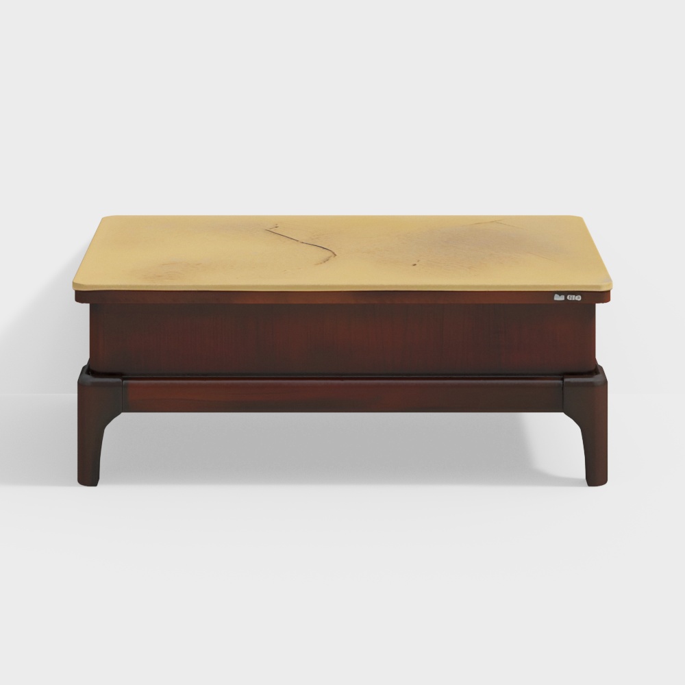 Rose Marble Top Center Table3D模型