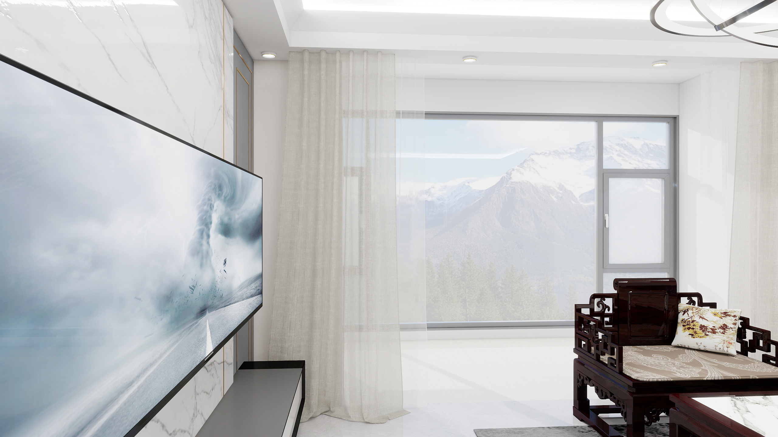 花谱gNSV-重庆电讯职业学院 向承洋装修效果图