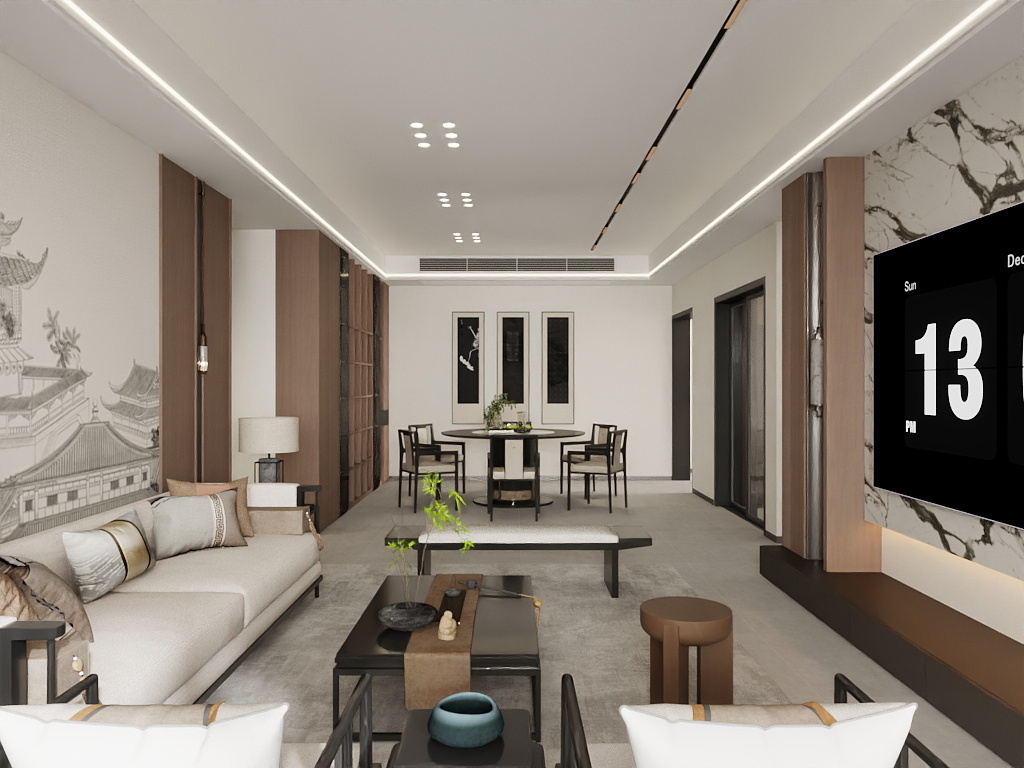 HOLDEN-HO-深业城三期69栋402——新中式-装修设计方案
