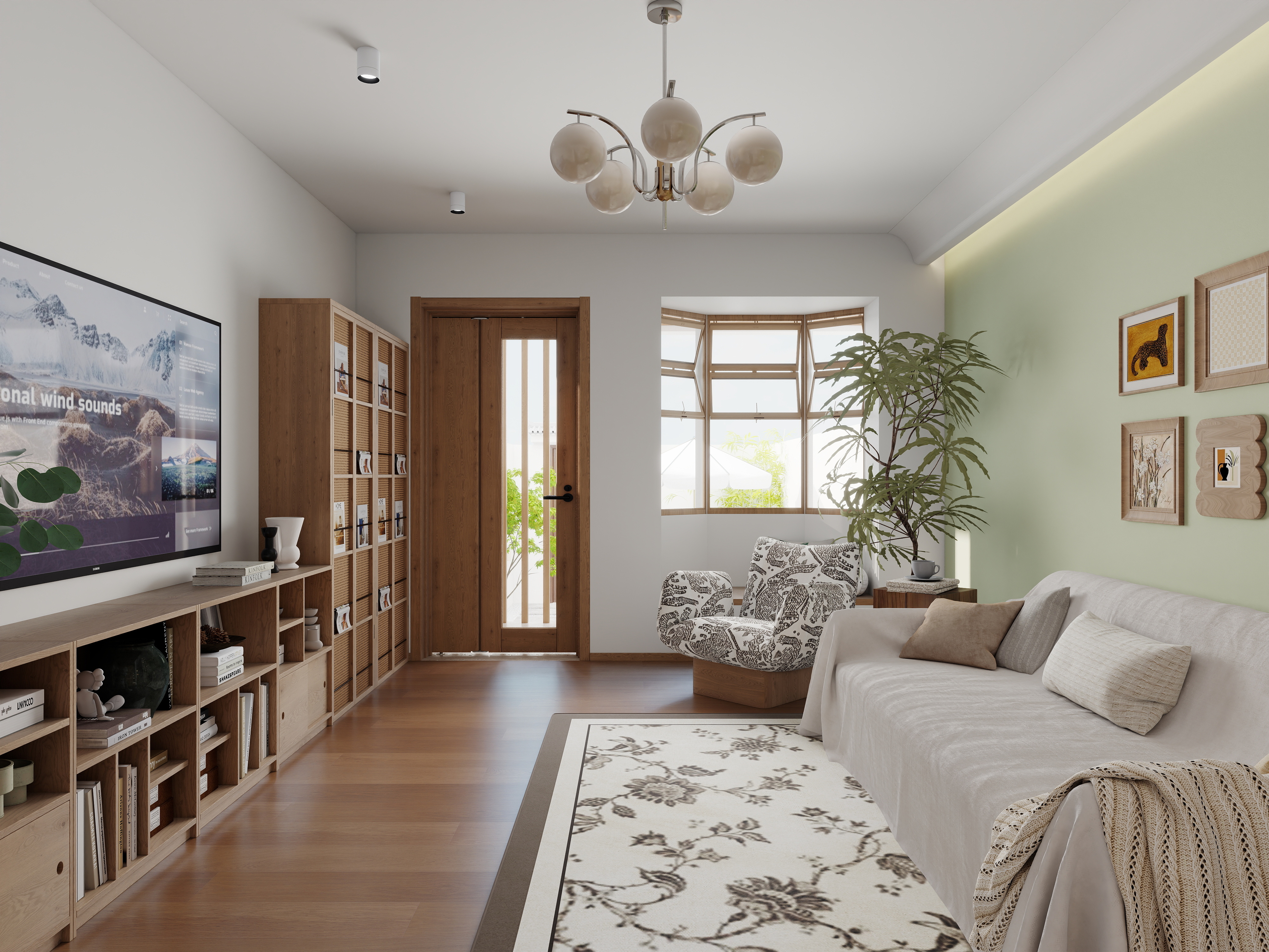 陈辉-晨浩花园-182平方原木4居室别墅雅居-装修设计方案