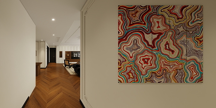 delivertaskswow-玖玺台1期16-1-801 法式-装修设计方案