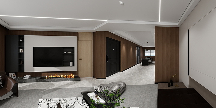 韩鲁宾-万代兰教育城-装修设计方案