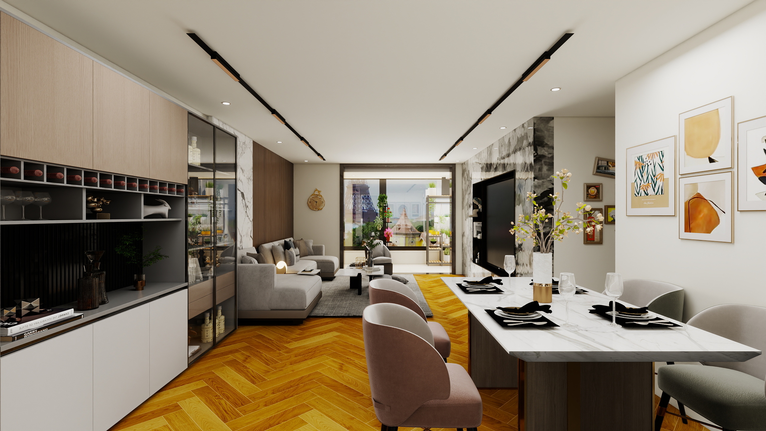 设计师馕哥-110㎡3室-装修设计方案