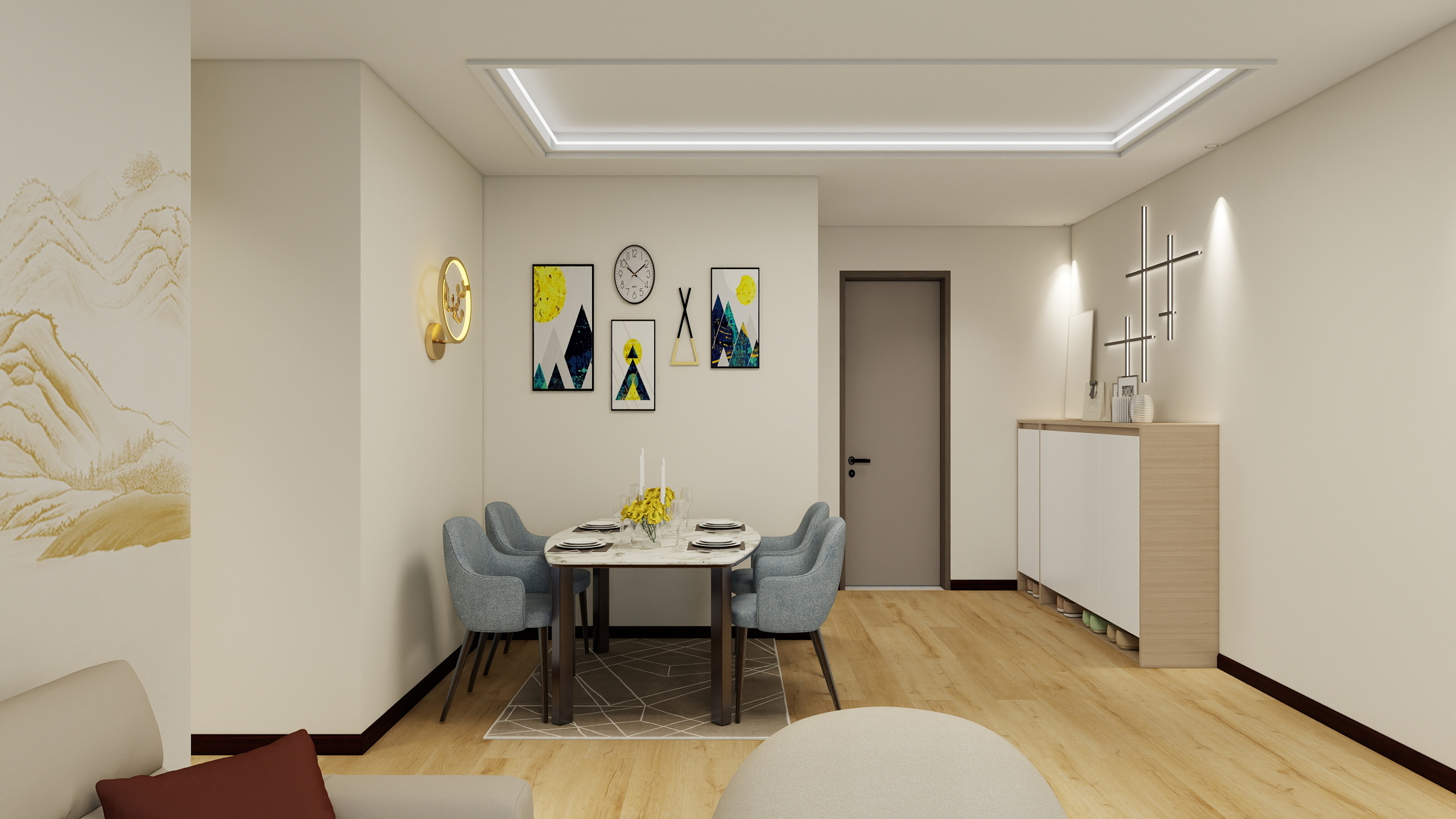 Mistcmae-信阳艺术职业学院-李文轩装修效果图