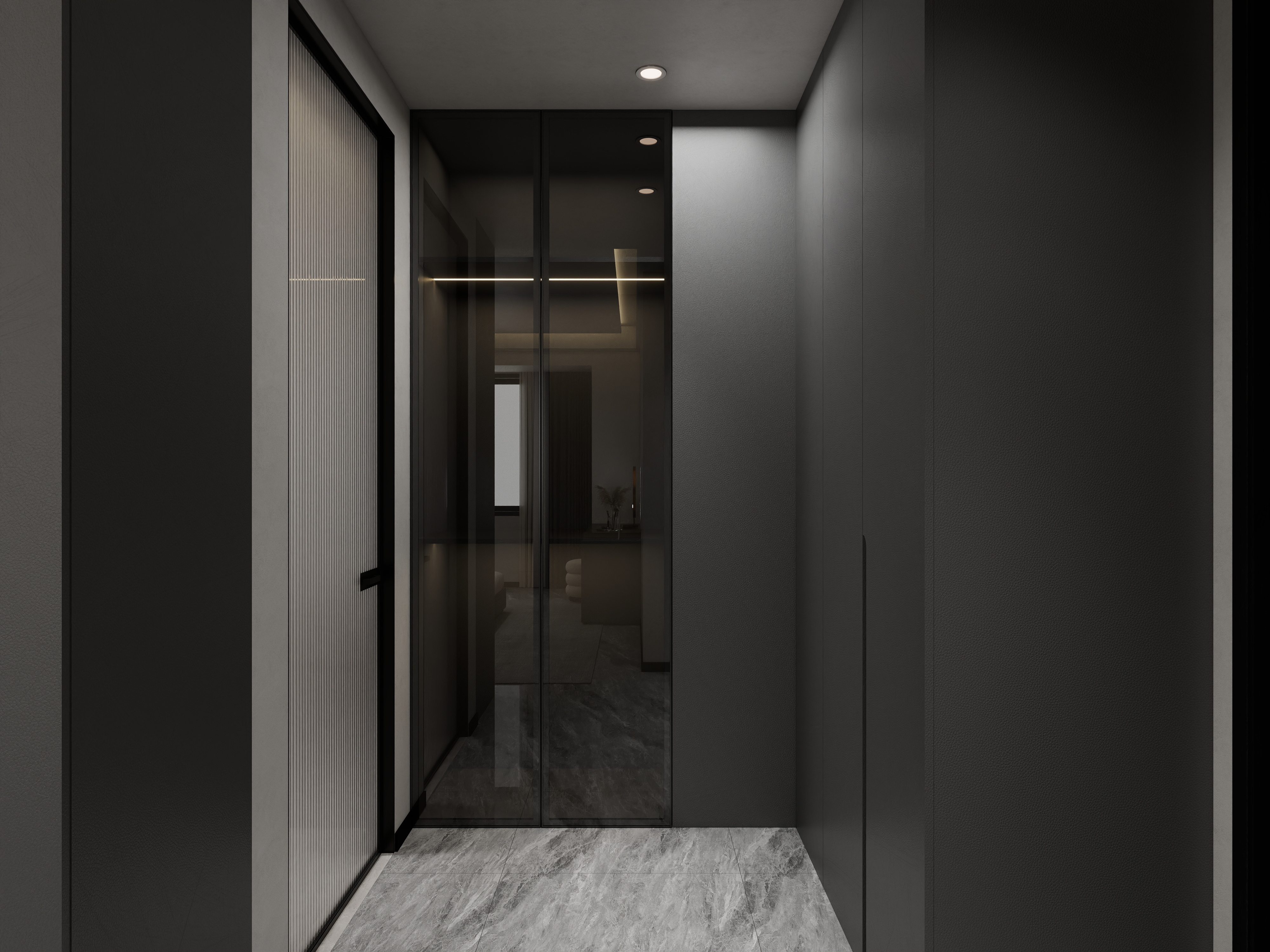 艺雅丽-149平极简轻奢 装修效果图