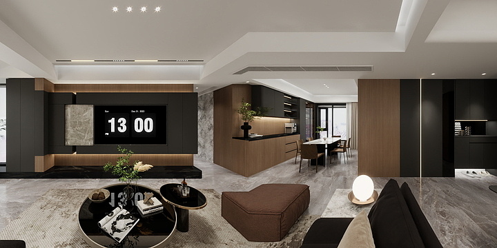 香格装饰-佳佳-杨工-「意式轻奢」悦江府北区143方-装修设计方案