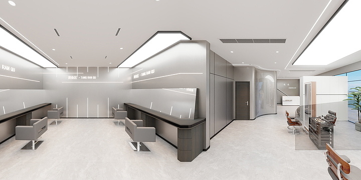 李星驰-理发店-装修设计方案