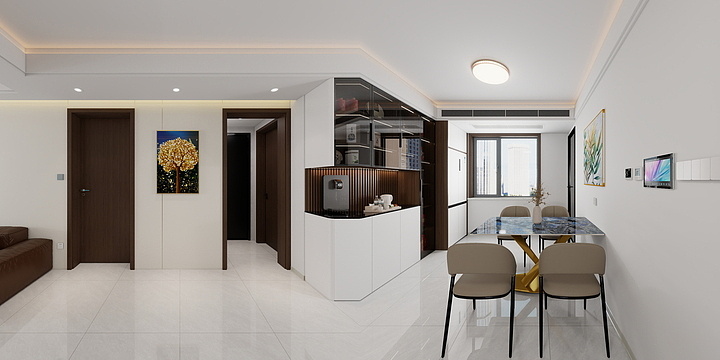 联城建筑装饰工程有限公司-御府6-1-1002第一方案-装修设计方案