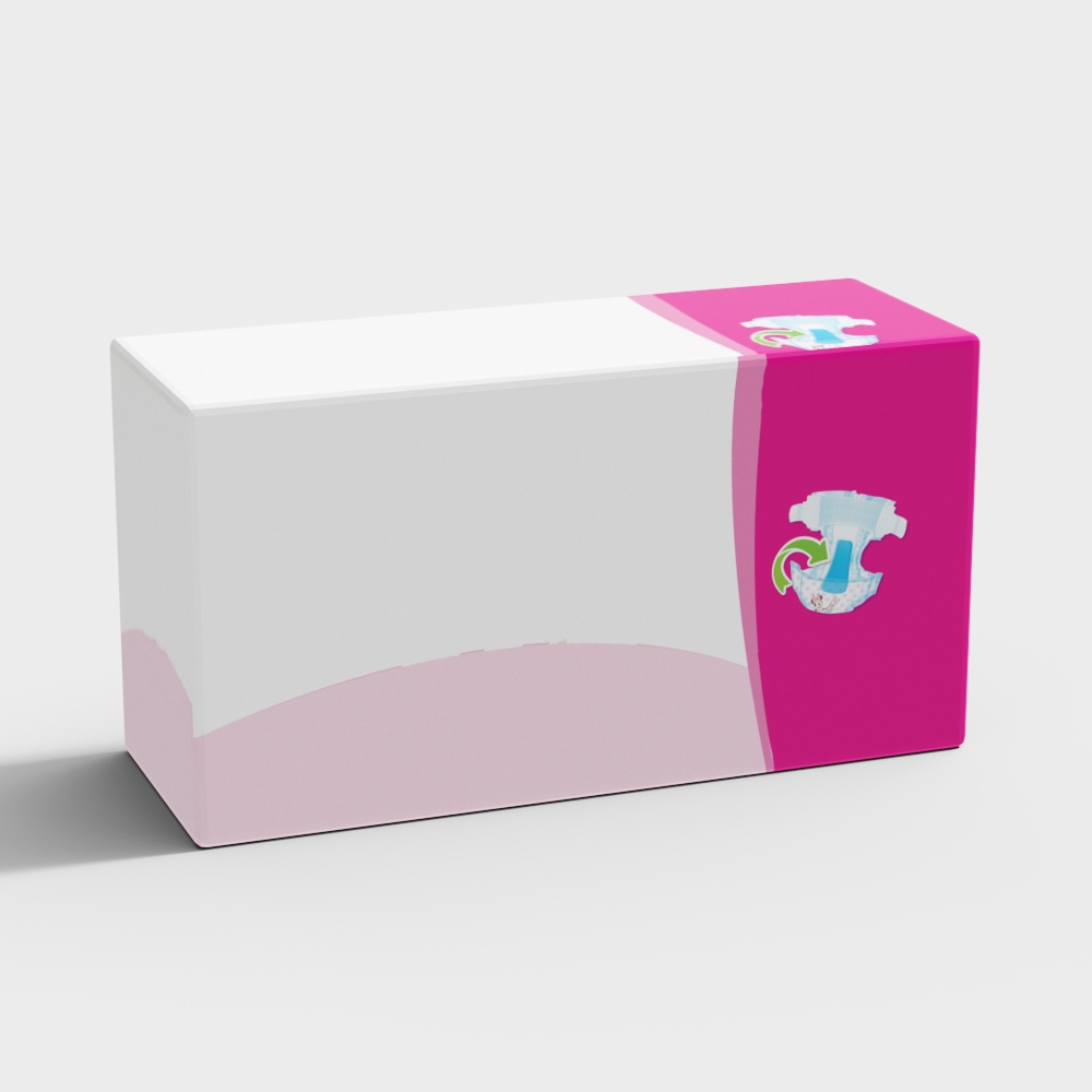 纸尿片-无logo 3D模型