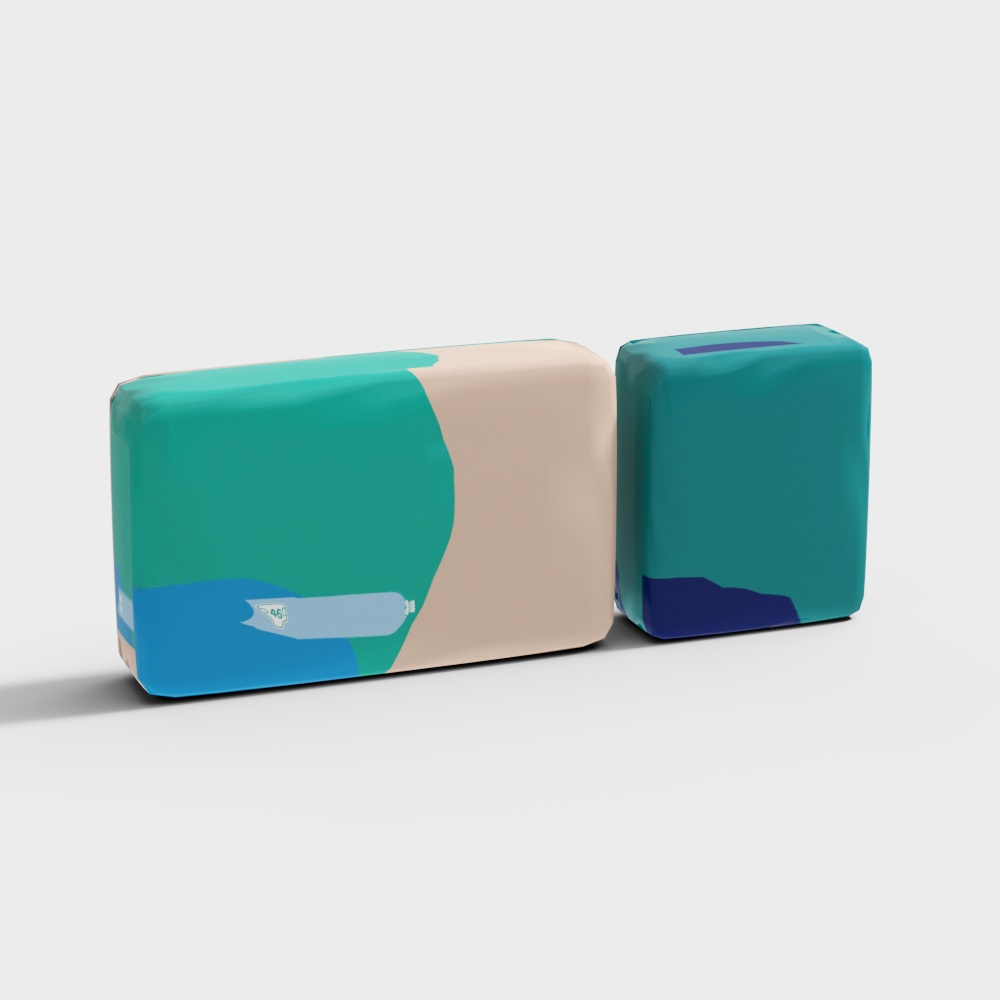 纸尿片-无logo3D模型
