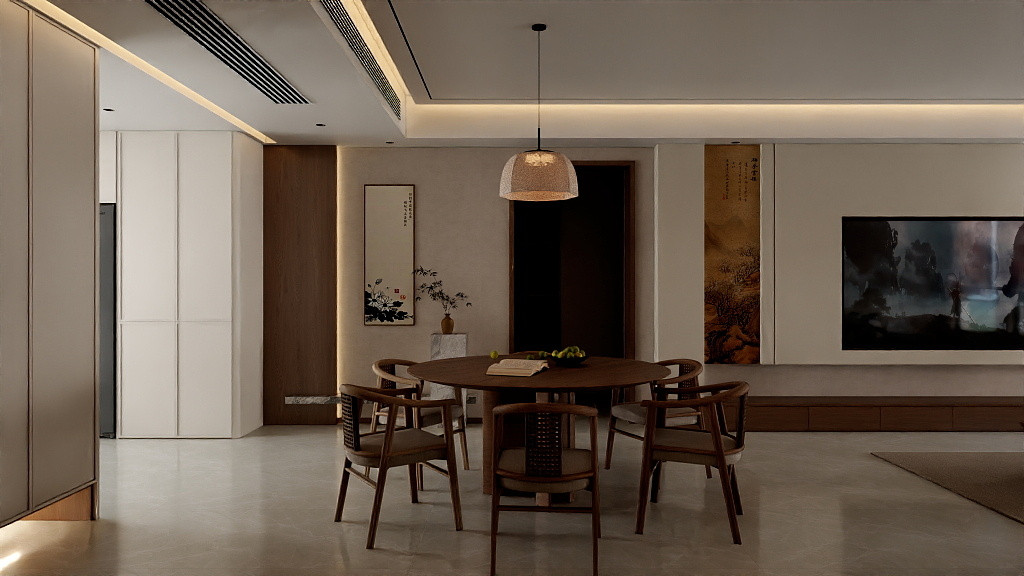 客子术Hhac-宋氏美学120平-装修设计方案