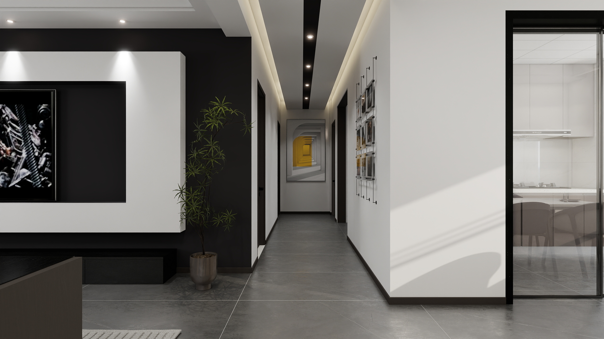 依若萱-凯泽名苑简约轻奢方案一-装修设计方案